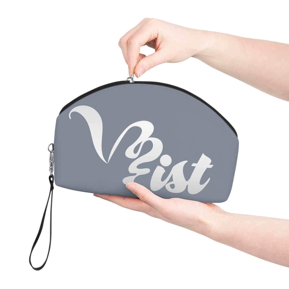 Makeup Bag Held by Woman