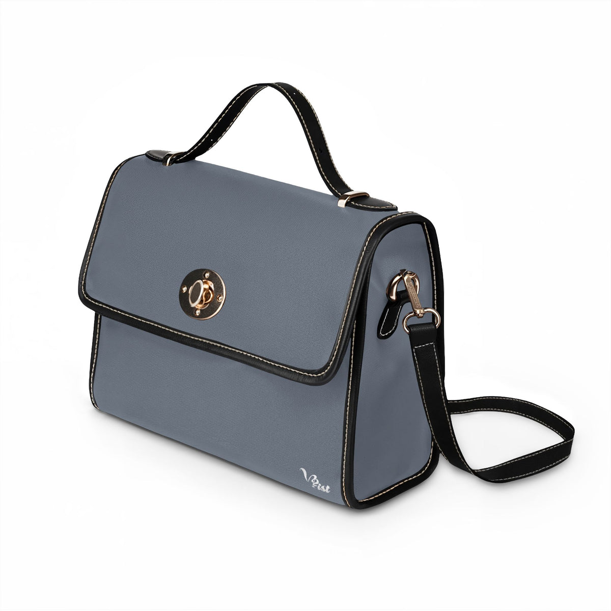 VibraMist™ Classic Handbag | Vegan Leather Handles & Adjustable Strap
