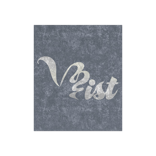 VibraMist™ Crushed Velvet Throw Blanket | Custom Print, 50" × 60", Shiny Finish