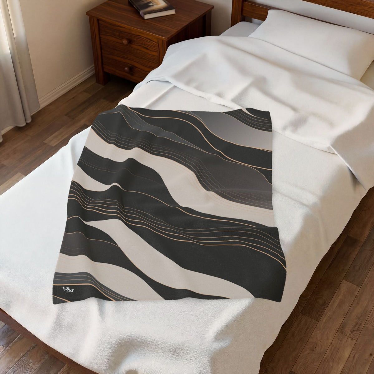 VibraMist™ Driftwood Plush Blanket