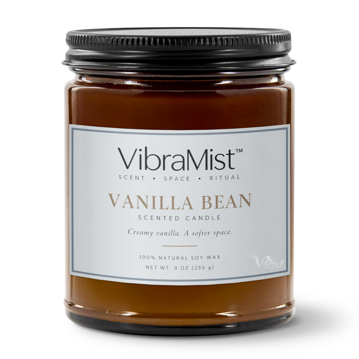 VibraMist™ Atmosphere Candle — Vanilla Bean