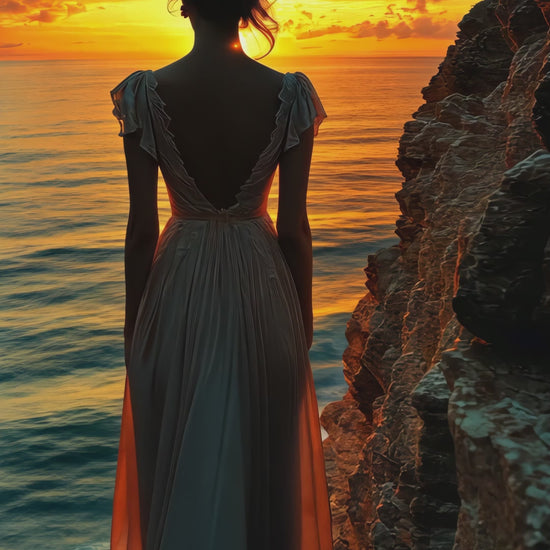 A white PyraMist Essential Oil Diffuser with a pyramid-inspired design, featuring a clear tank on top with a LED light.