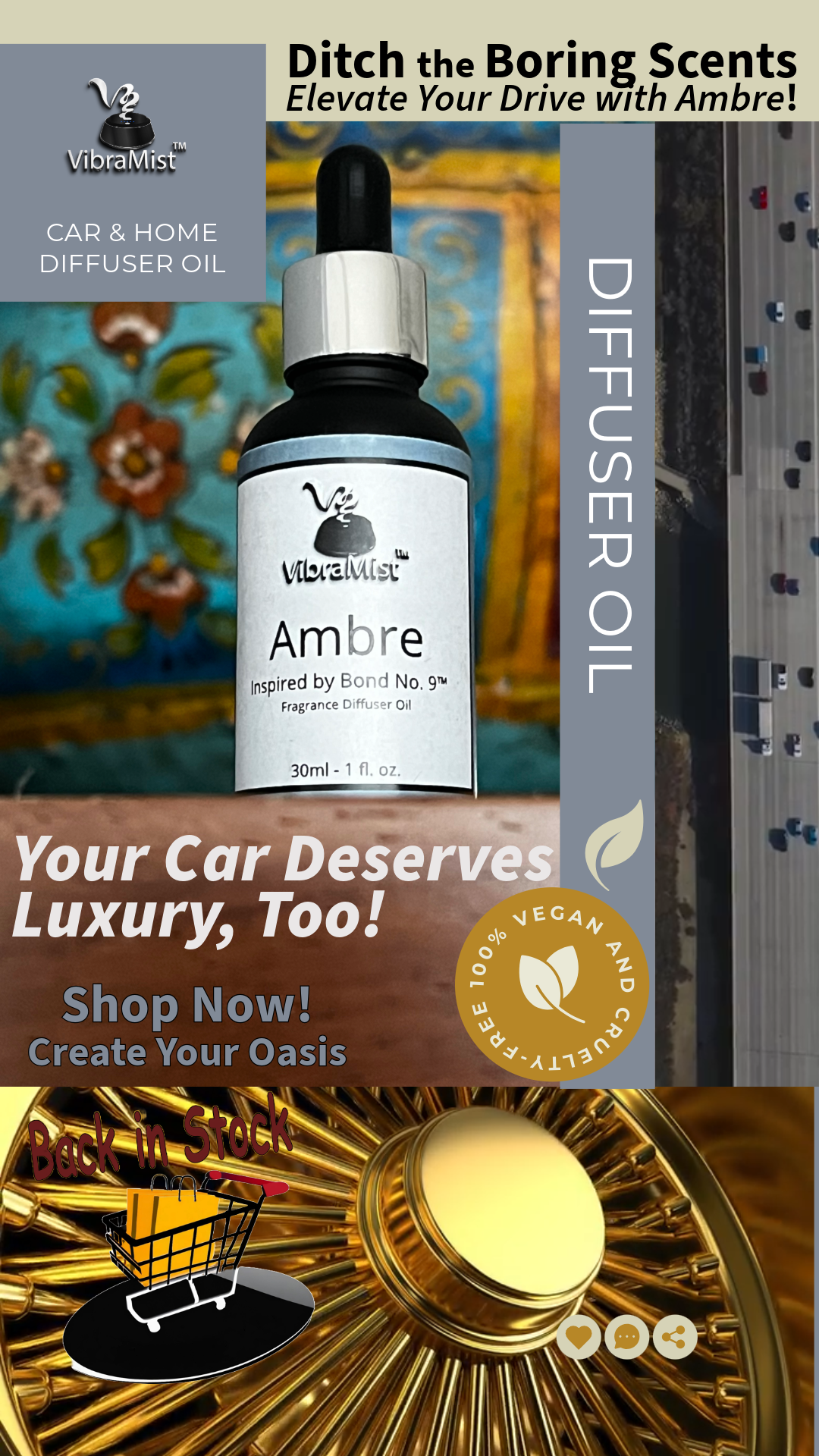 Ambre Diffuser Oil