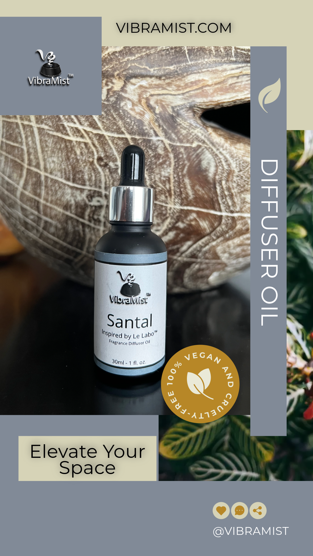 Santal diffuser oil